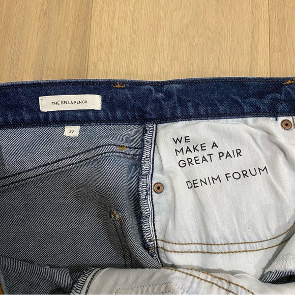 Aritzia | Denim Forum “Bella” Denim Skirt 💙 - Picture 10 of 11